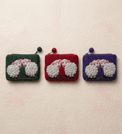 The Twin Lambs Pouch