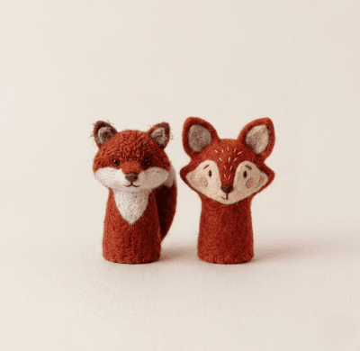 The Fox Storyteller Puppet