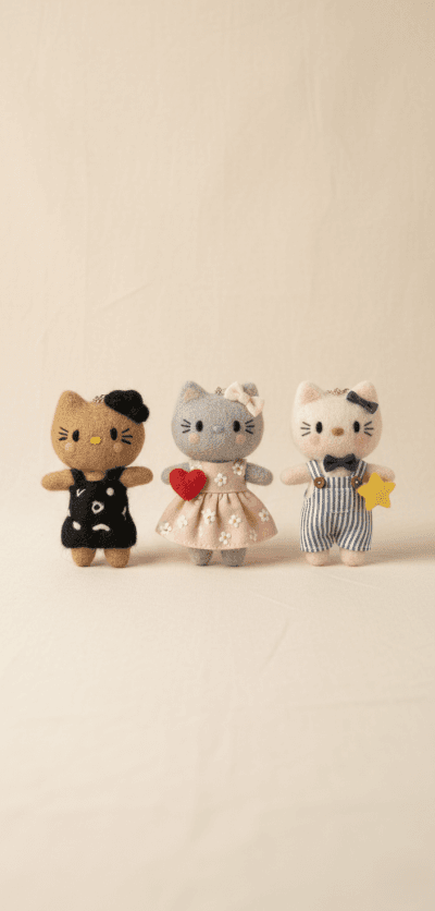Stylish Kitty with Custom Outfit